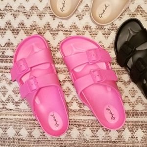 Neon Pink Sandal